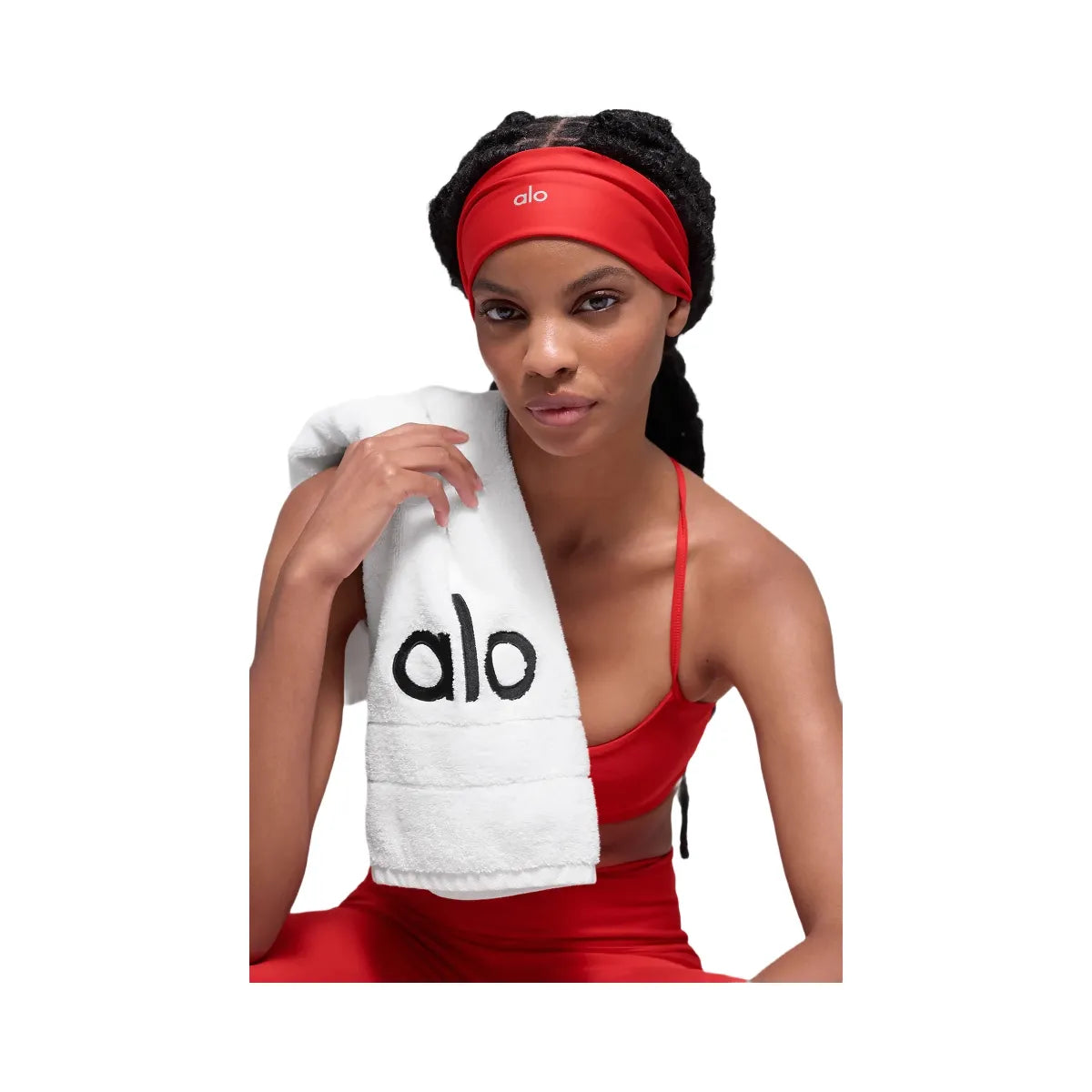 Alo Airlift Headband - Bright Red