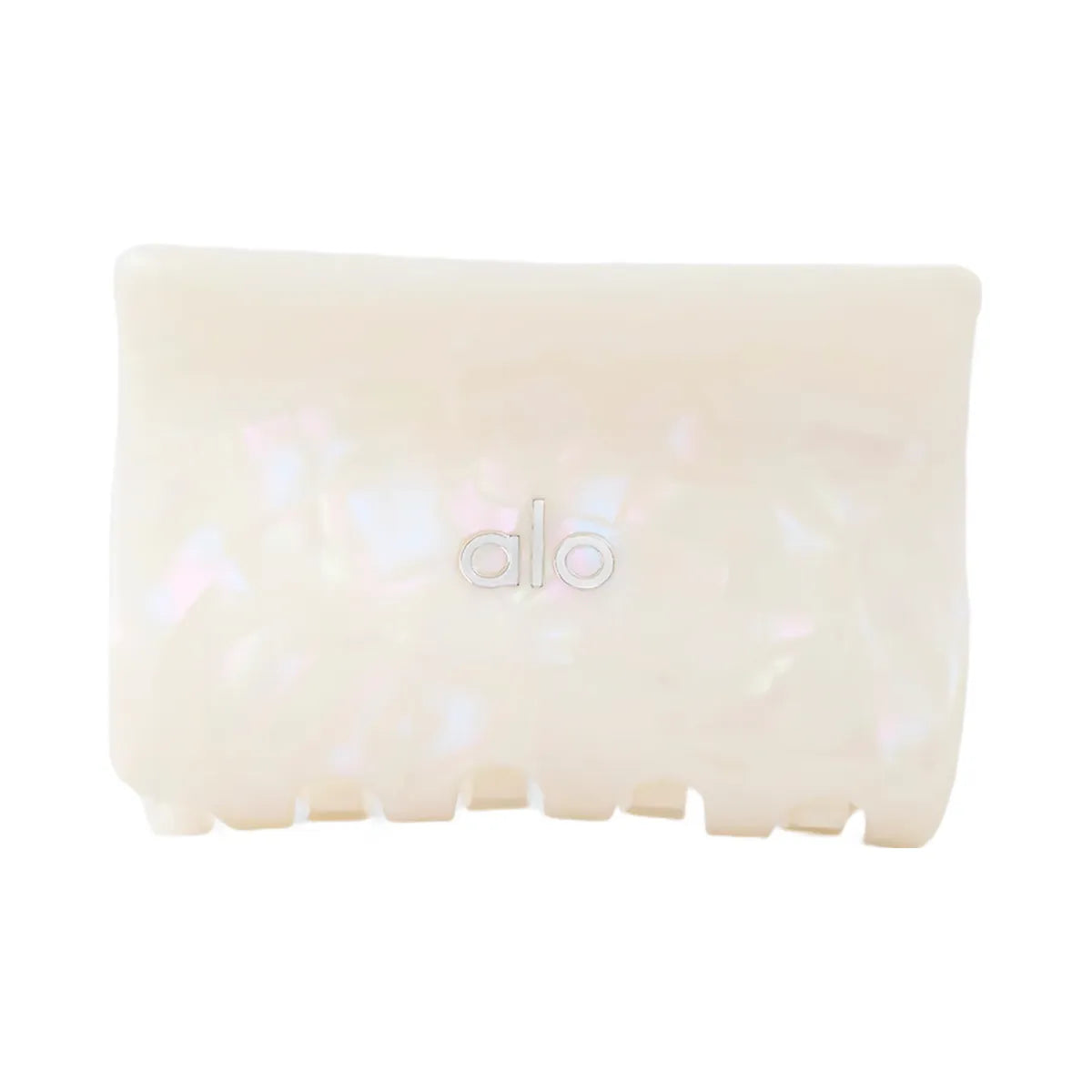 Alo Effortless Claw Clip - White Pearl
