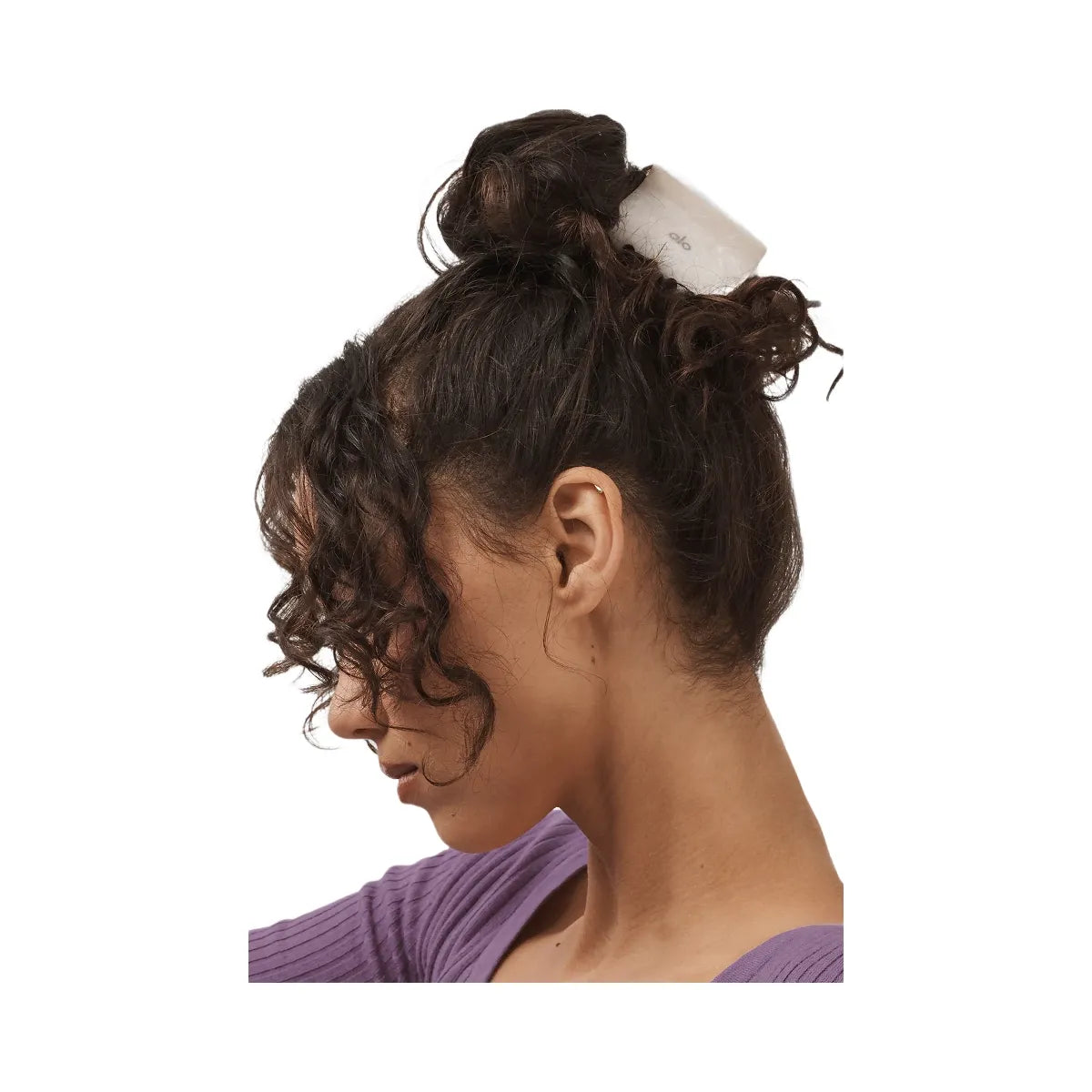 Alo Effortless Claw Clip - White Pearl