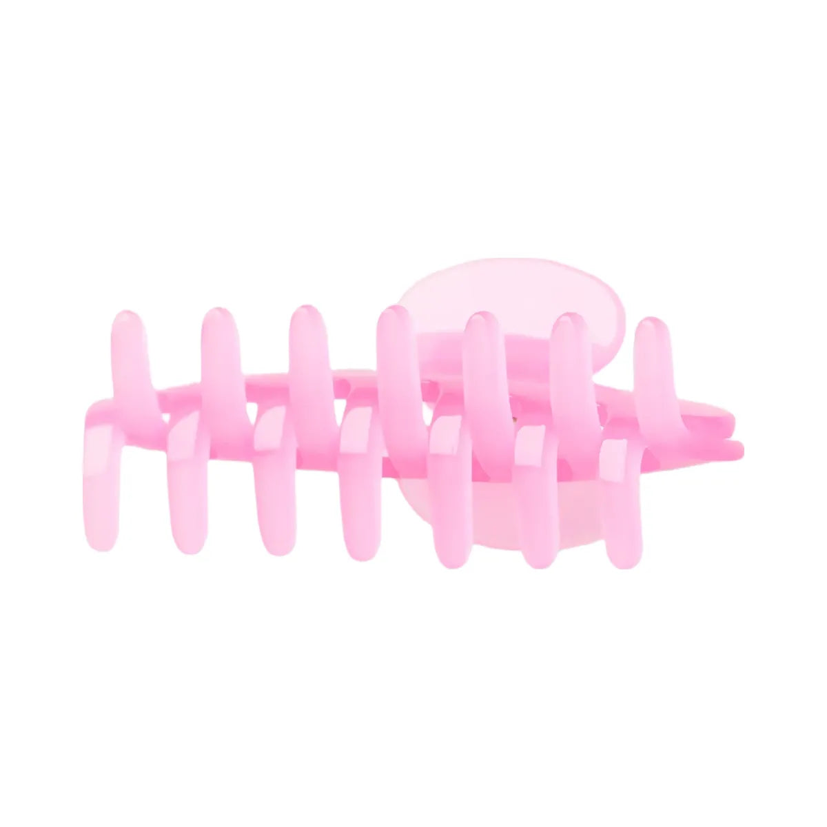 Alo 90's Claw Clip - Candy Heart Pink Clear