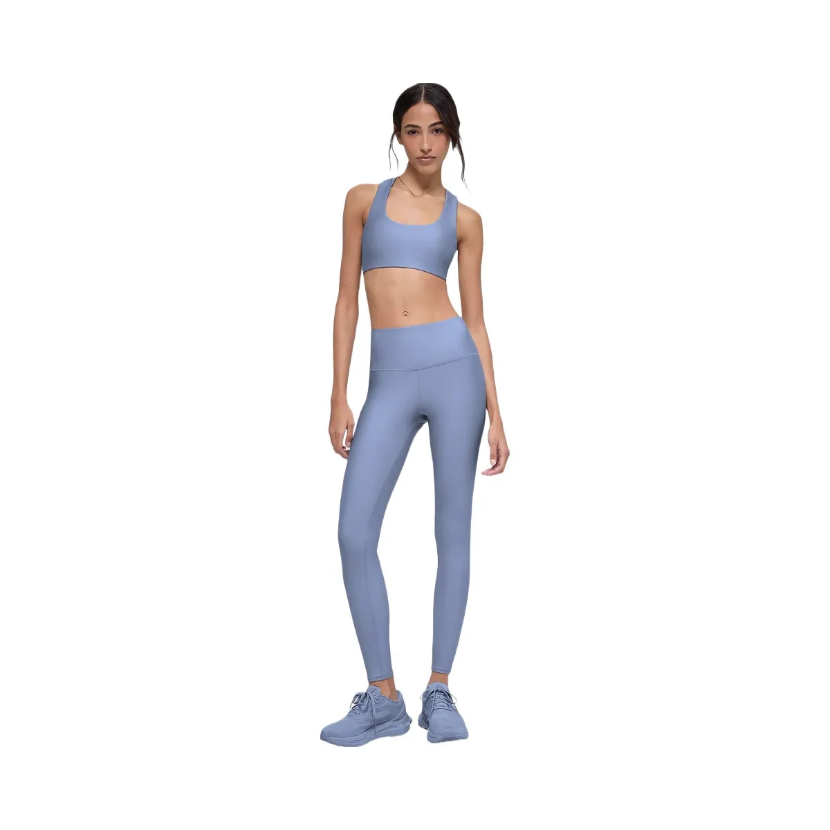 Alo Women's Airlift Advantage Racerback Bra - Winter Frost
