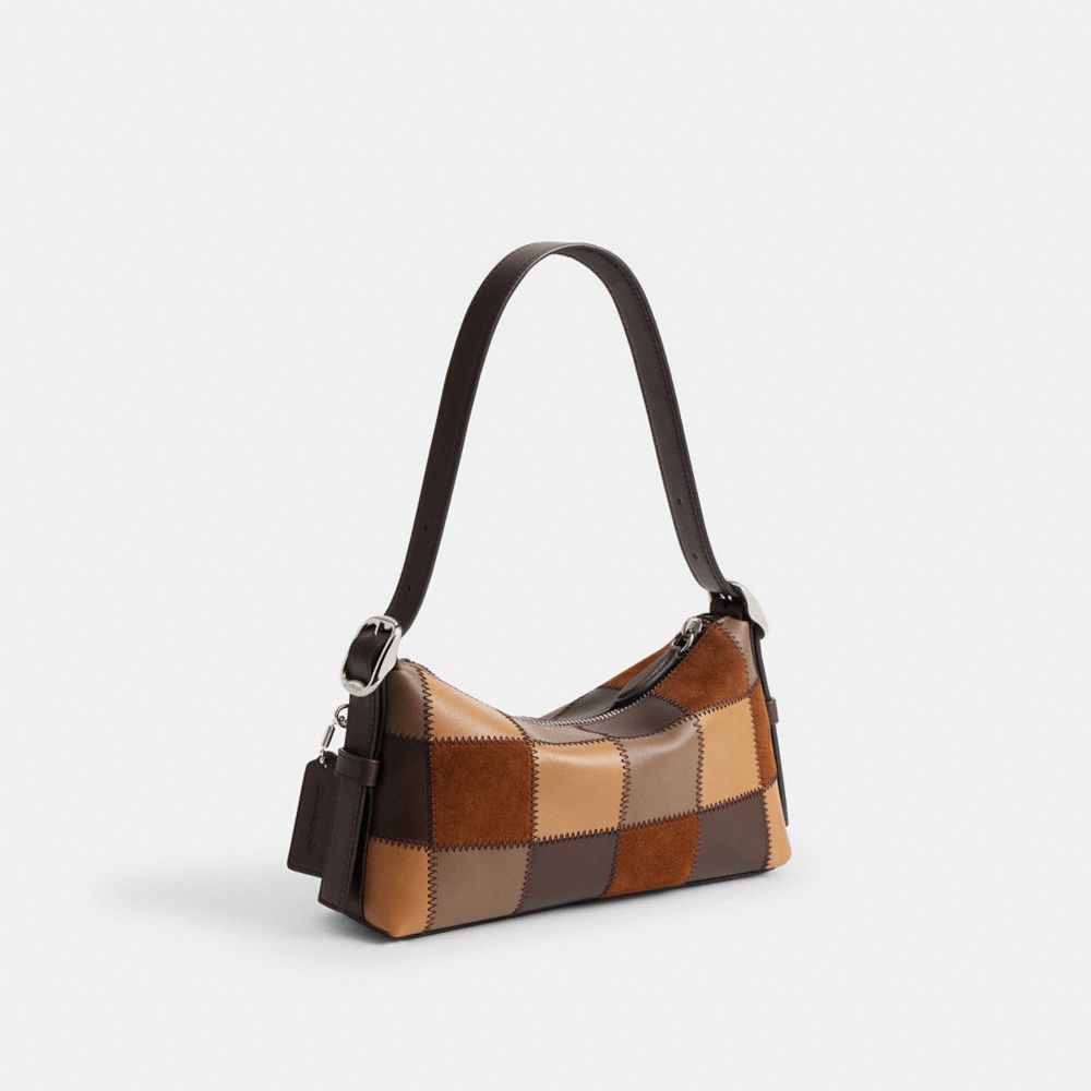Coach Alter/Ego Small Slouchy Shoulder Bag Tan Multi