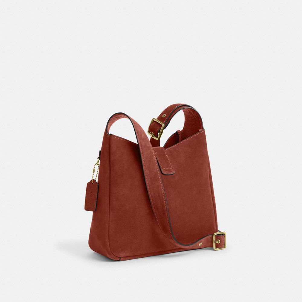 Coach Hadley Convertible Crossbody Bag Gold Clay