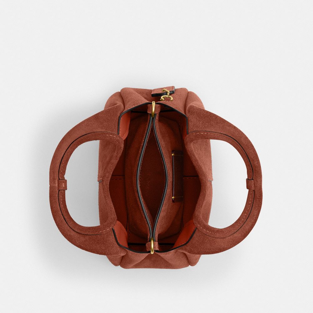 Coach Lana Shoulder Bag 19 Brass Clay