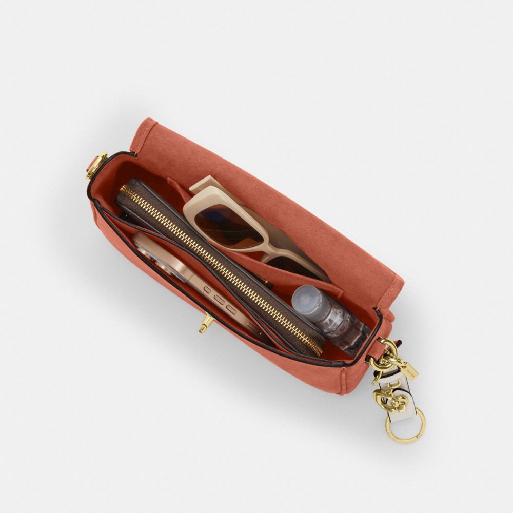 Coach Hadley Shoulder Bag Gold Clay
