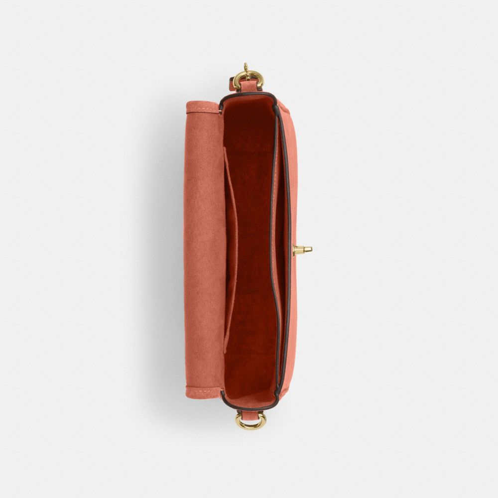 Coach Hadley Shoulder Bag Gold Clay