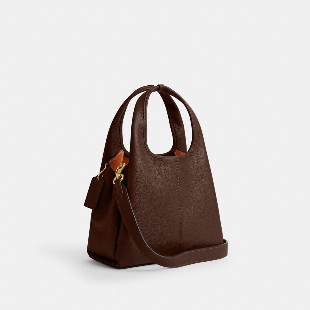 Coach Lana Shoulder Bag 23 Brass Maple