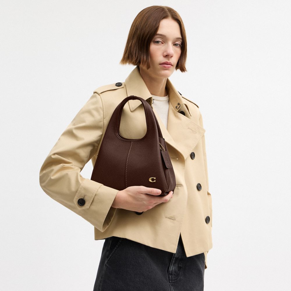 Coach Lana Shoulder Bag 23 Brass Maple