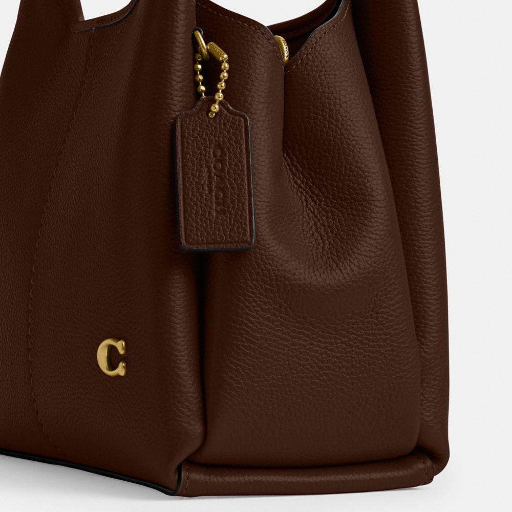 Coach Lana Shoulder Bag 23 Brass Maple