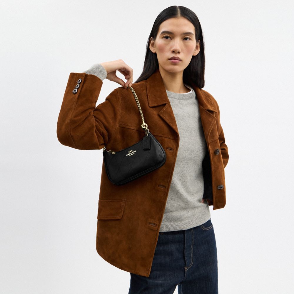 Teri Mini Crossbody Bag With Quilting