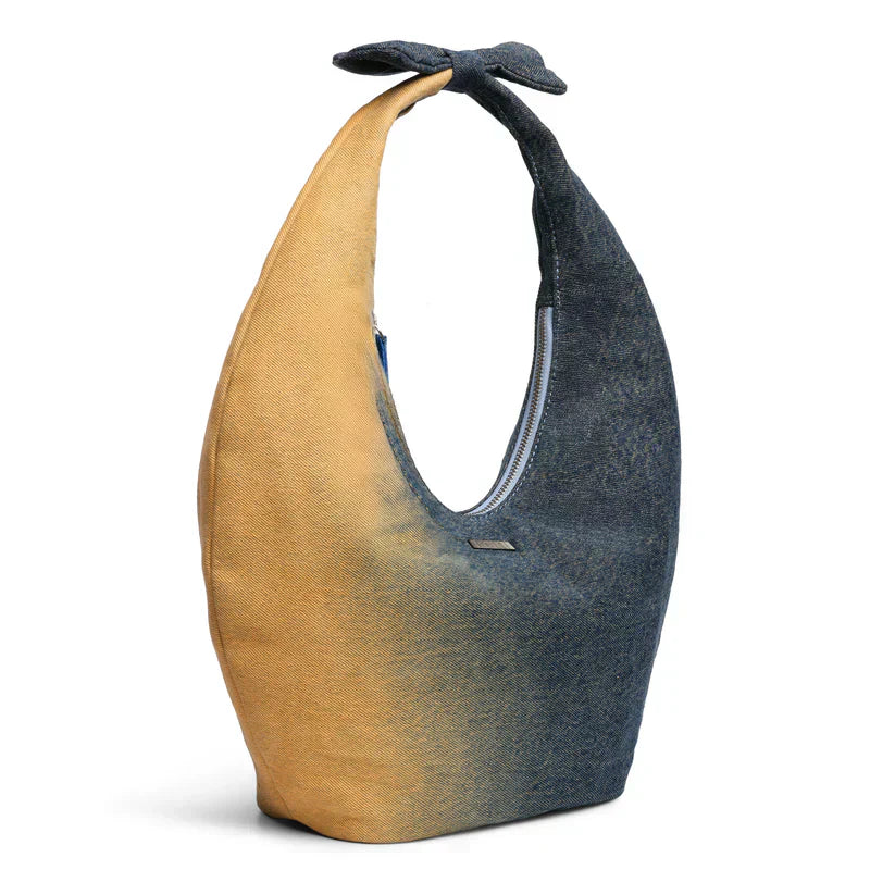 Mélange Hobo Denim Bag