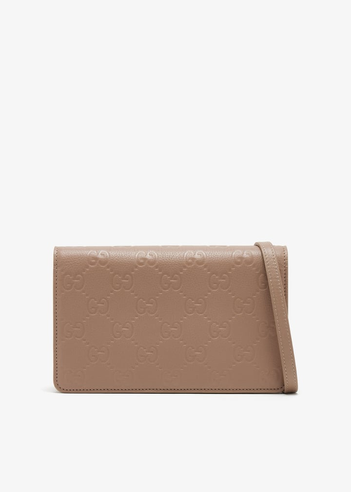 GG Emblem super mini shoulder bag