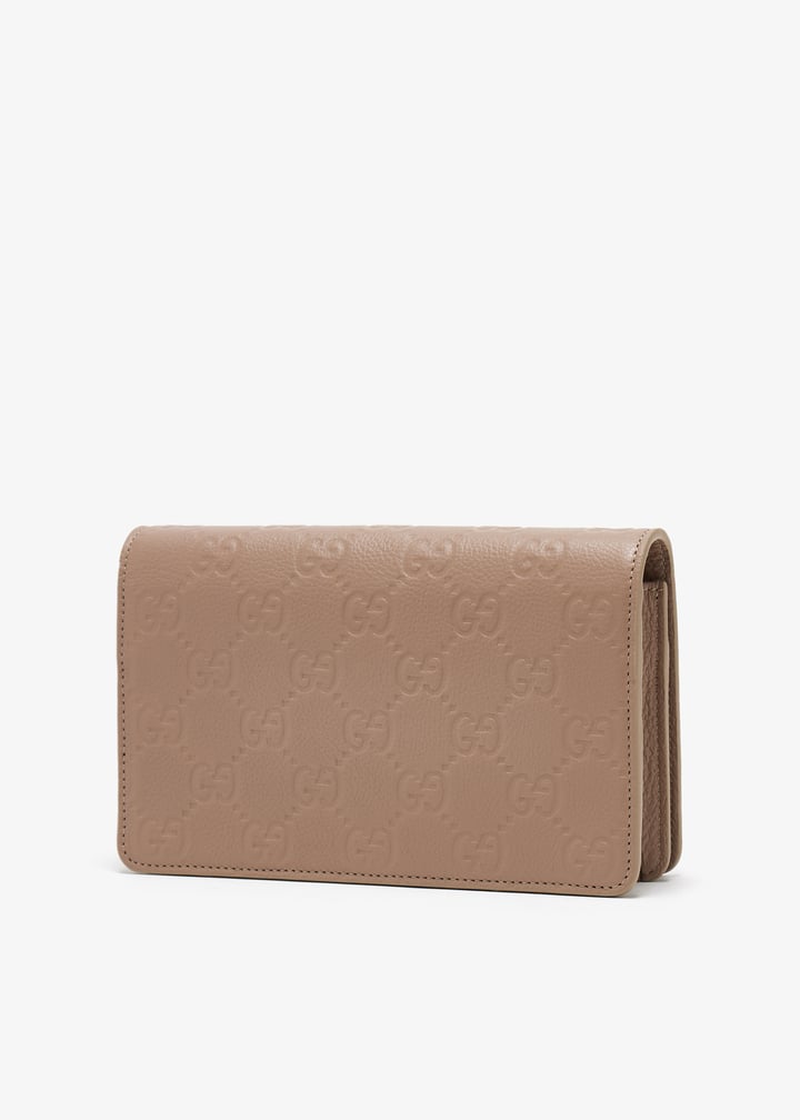 GG Emblem super mini shoulder bag