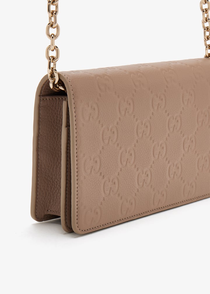 GG Emblem super mini shoulder bag