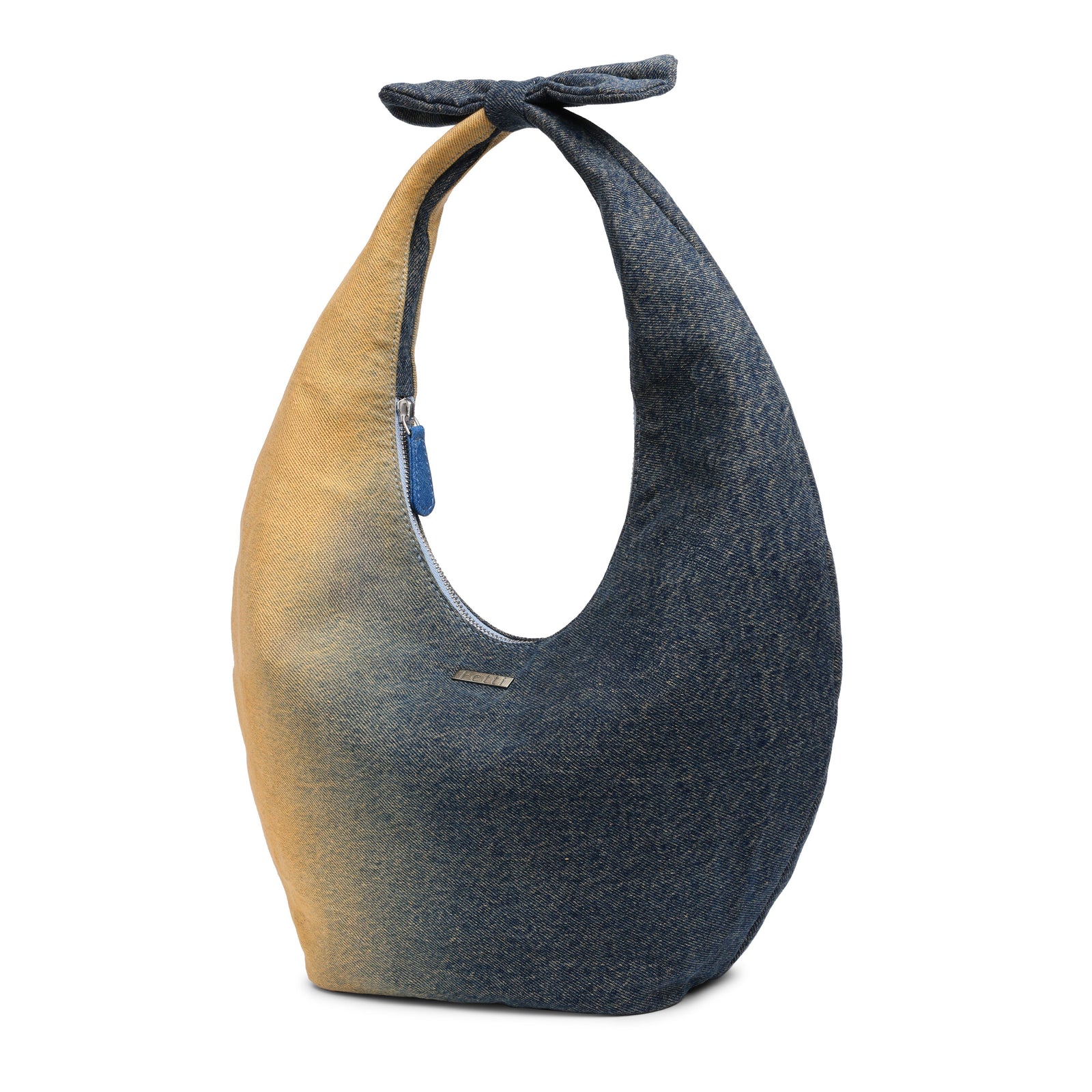 Mélange Hobo Denim Bag