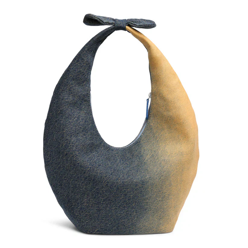 Mélange Hobo Denim Bag