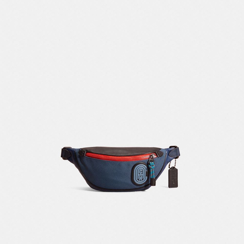 Restored Rivington Belt Bag 7 In Colorblock With Coach Patch
