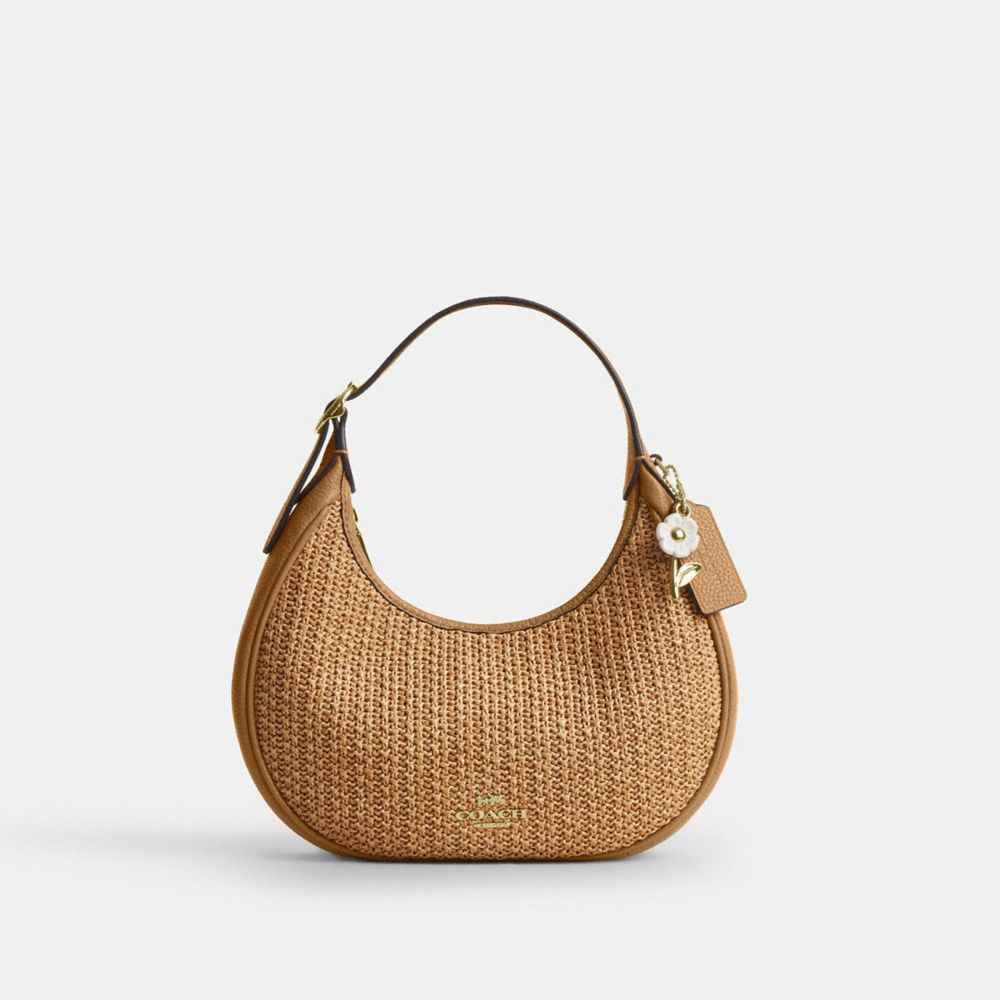 Coach Emily Shoulder Bag Gold Toast