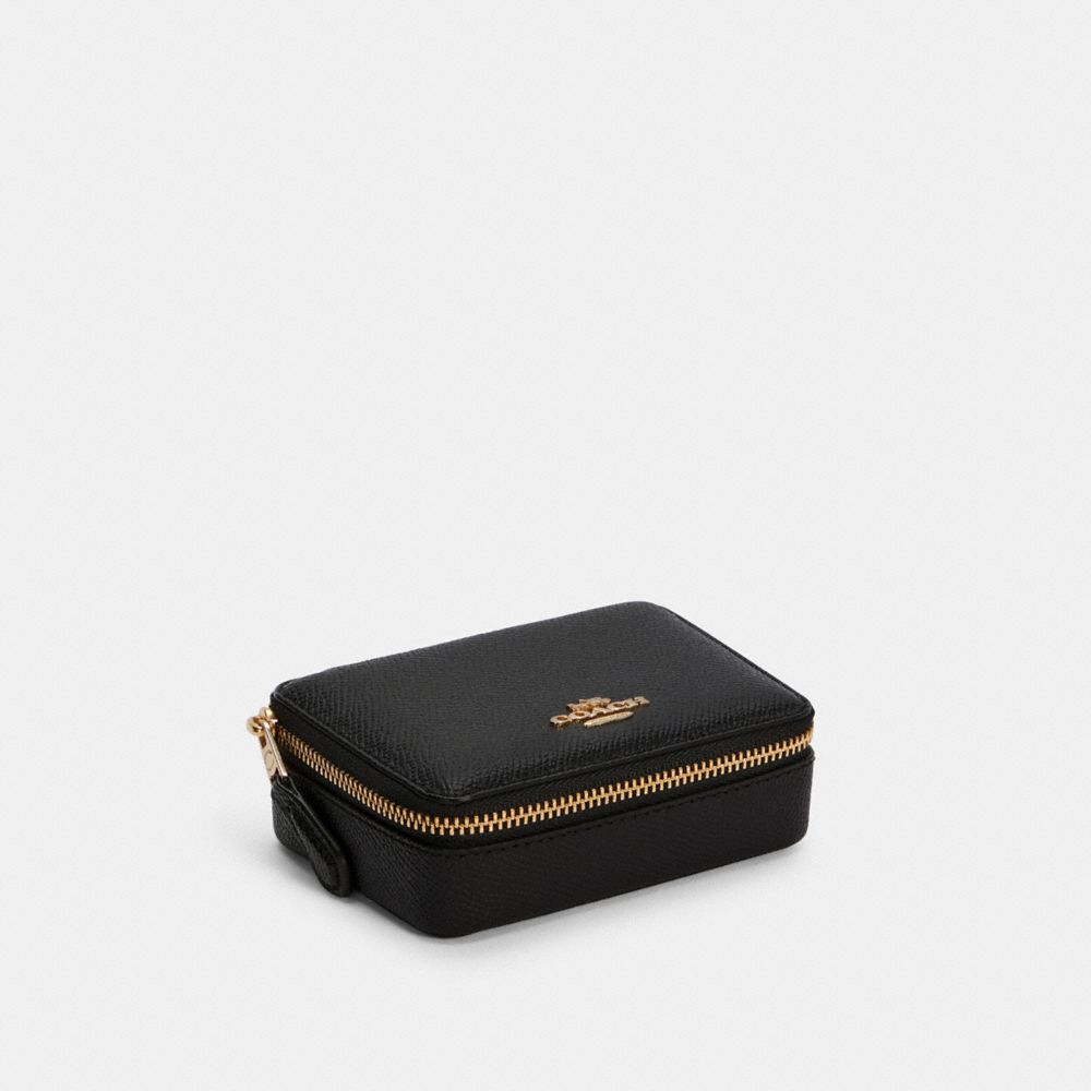 Coach Weekly Pill Box Gold Black