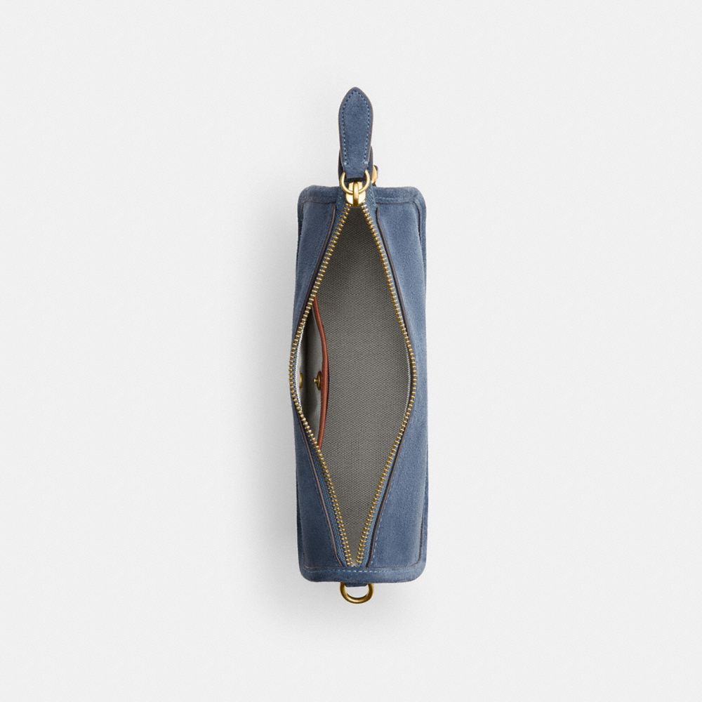 Coach Waverly Bag Brass Light Denim