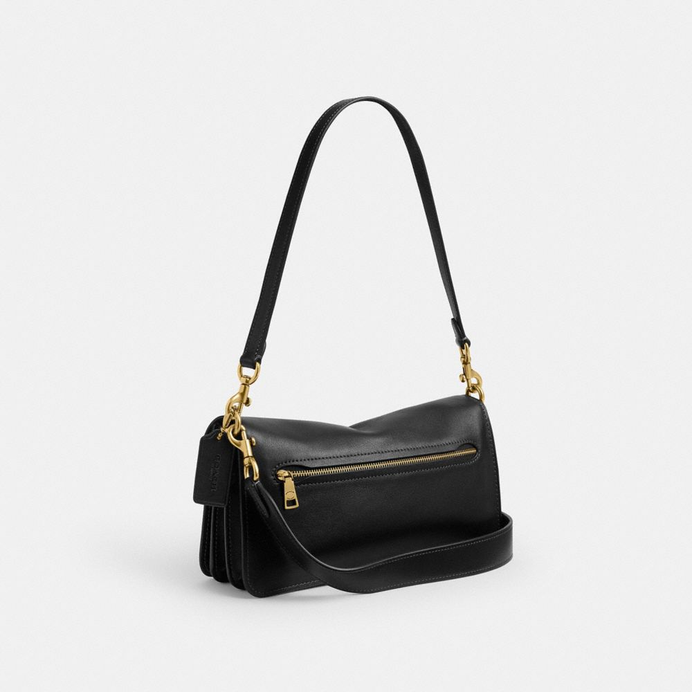 Coach Tabby Shoulder Bag 26 Brass Black