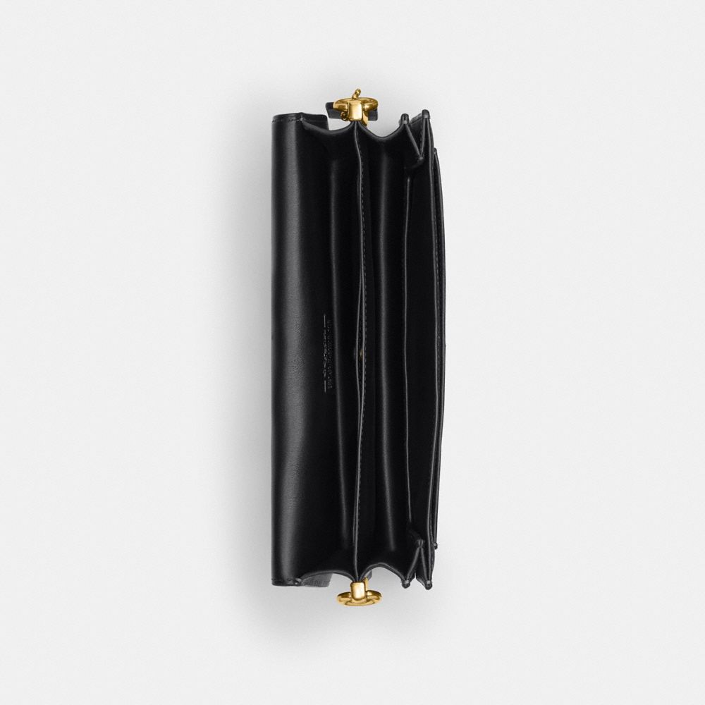 Coach Tabby Shoulder Bag 26 Brass Black