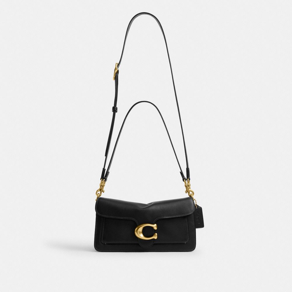 Coach Tabby Shoulder Bag 26 Brass Black