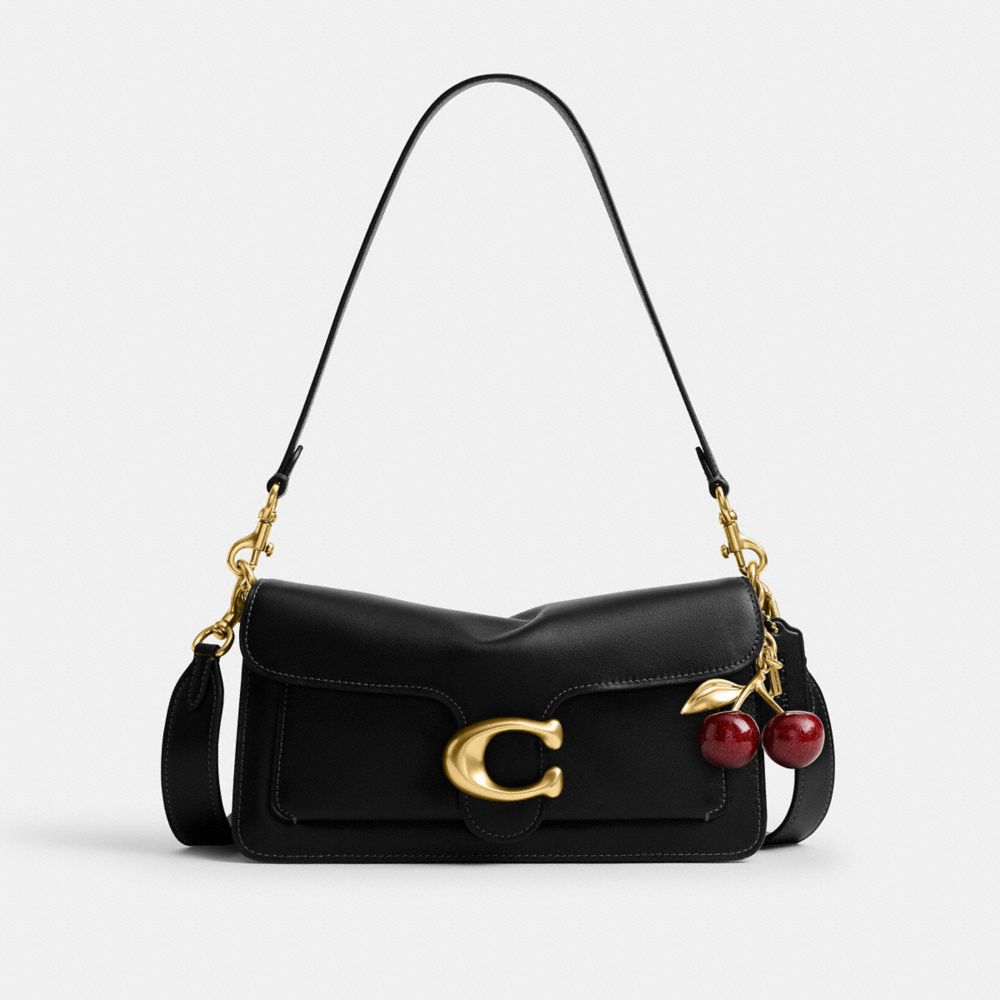 Coach Tabby Shoulder Bag 26 Brass Black