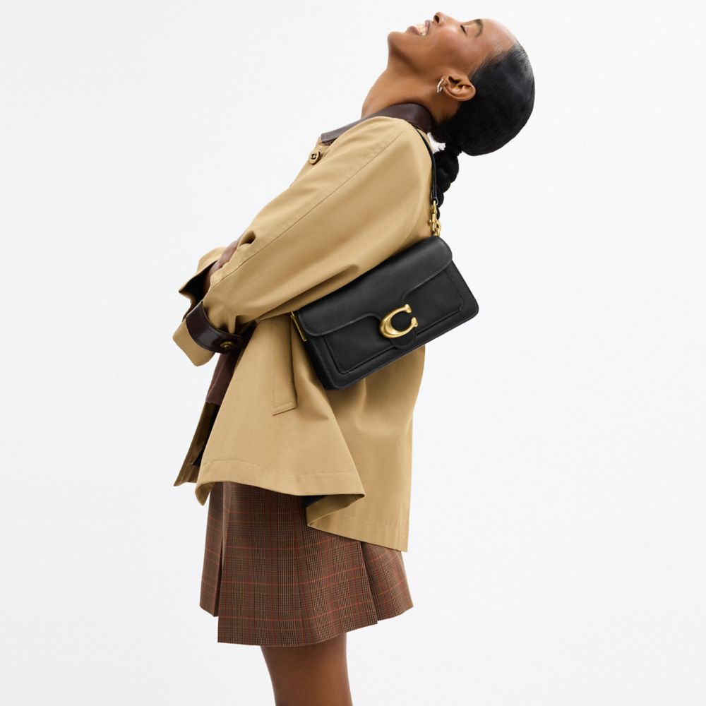 Coach Tabby Shoulder Bag 26 Brass Black