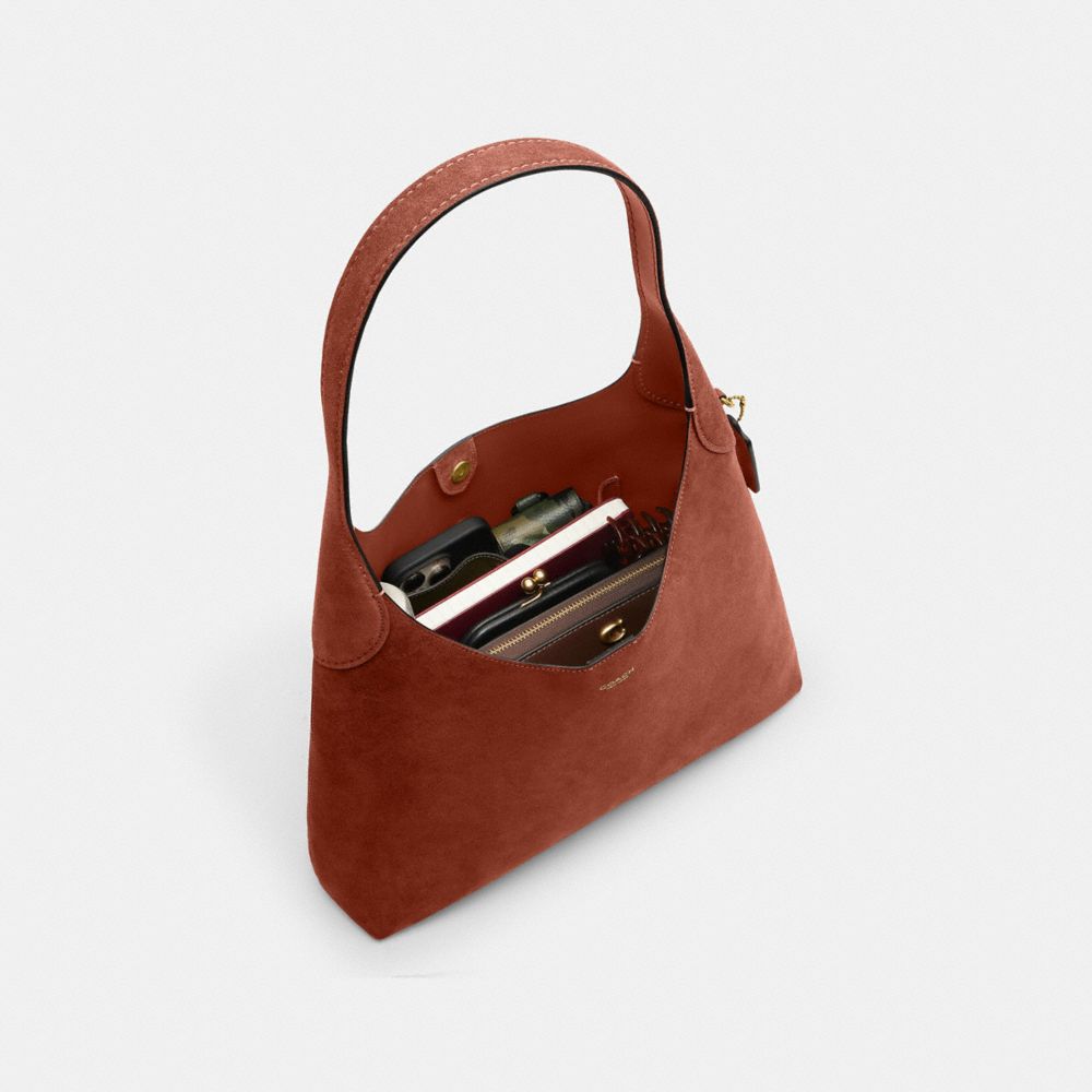 Coach Brooklyn Shoulder Bag 34 Brass Clay