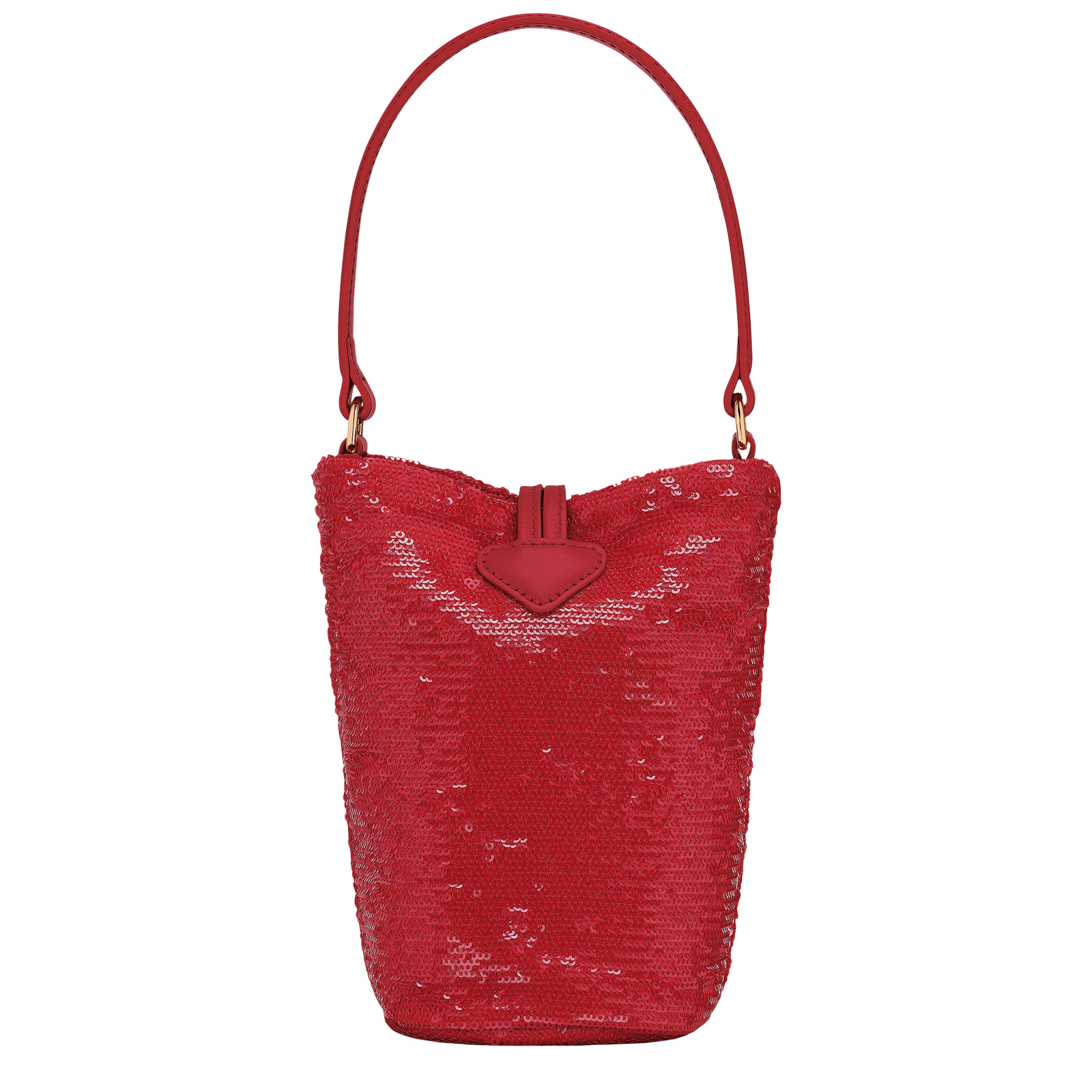 Longchamp Le Roseau Handbag Red