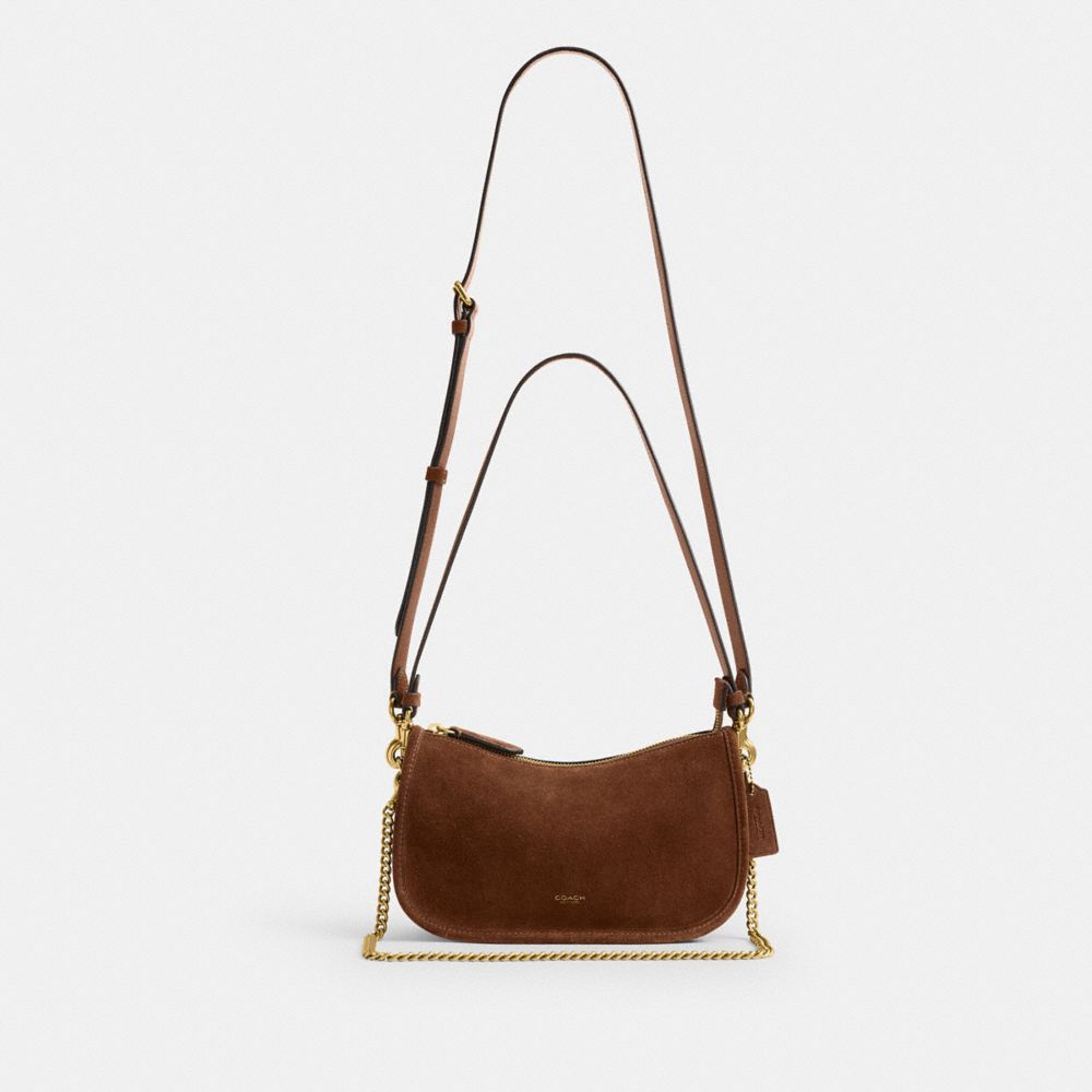 Coach Waverly Bag Brass Warm Brown