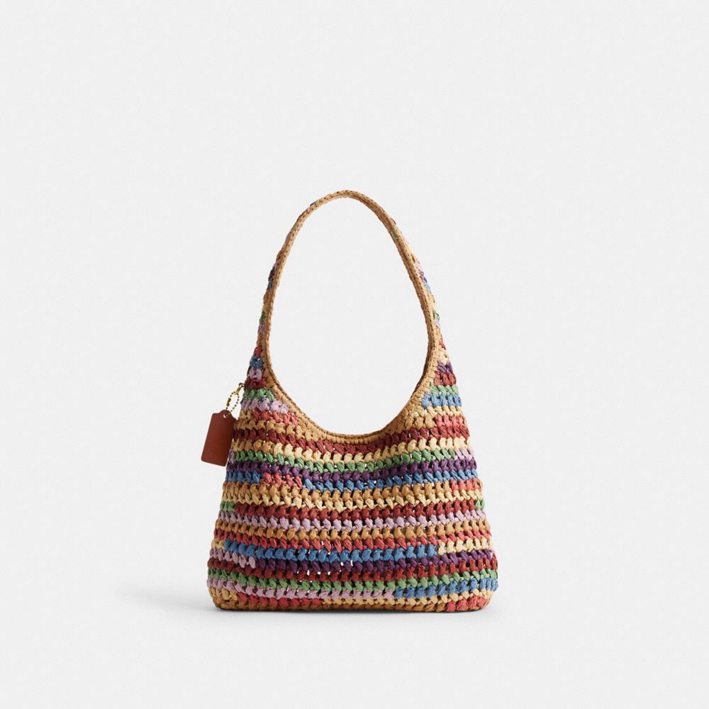 Coach Brooklyn Shoulder Bag 28 Brass Multi