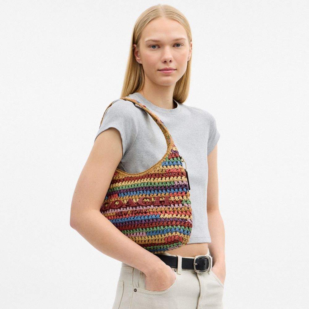 Coach Brooklyn Shoulder Bag 28 Brass Multi