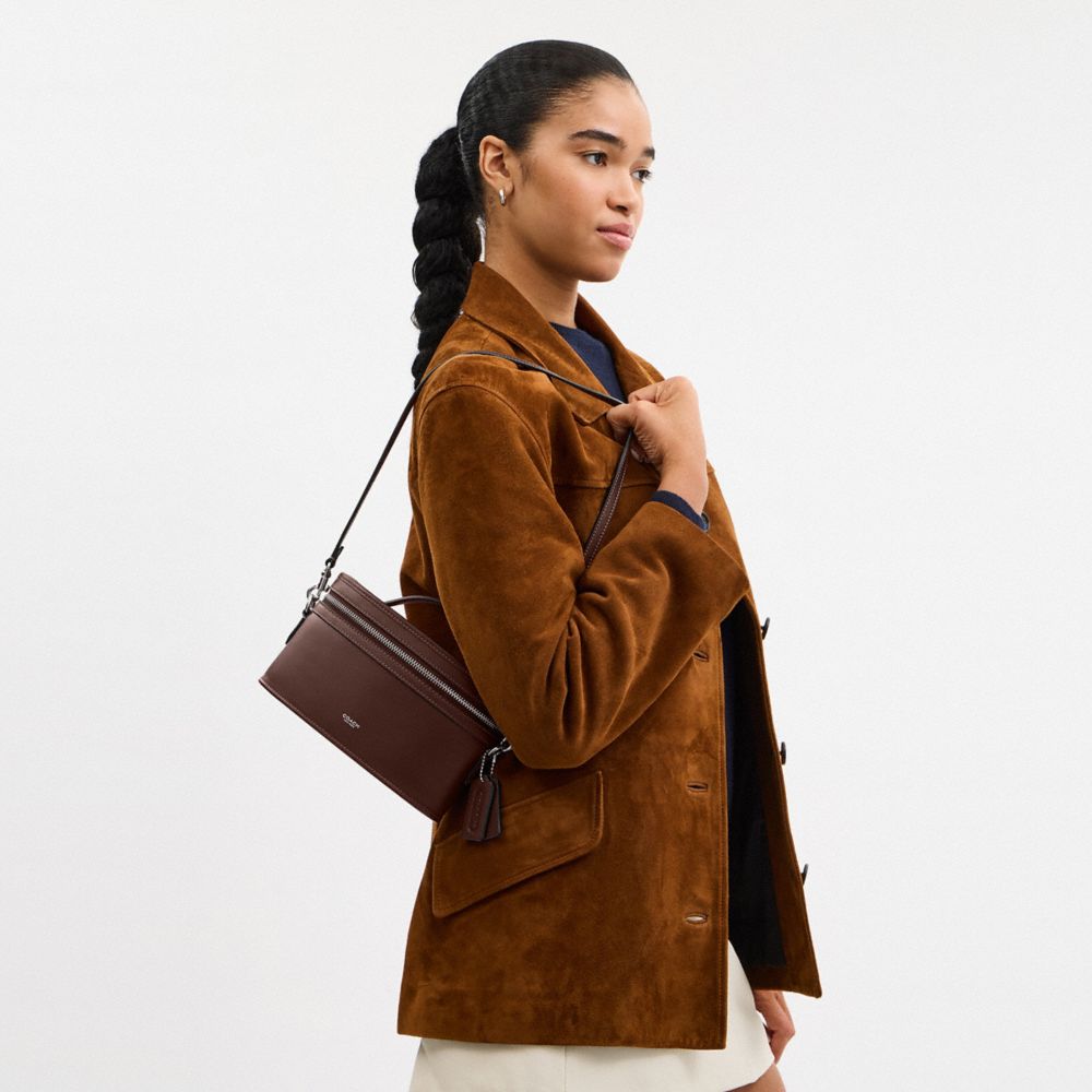 Coach Trail Bag Silver Maple