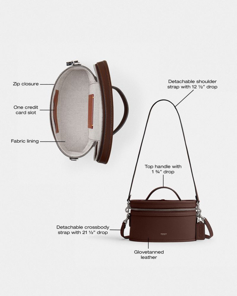 Coach Trail Bag Silver Maple