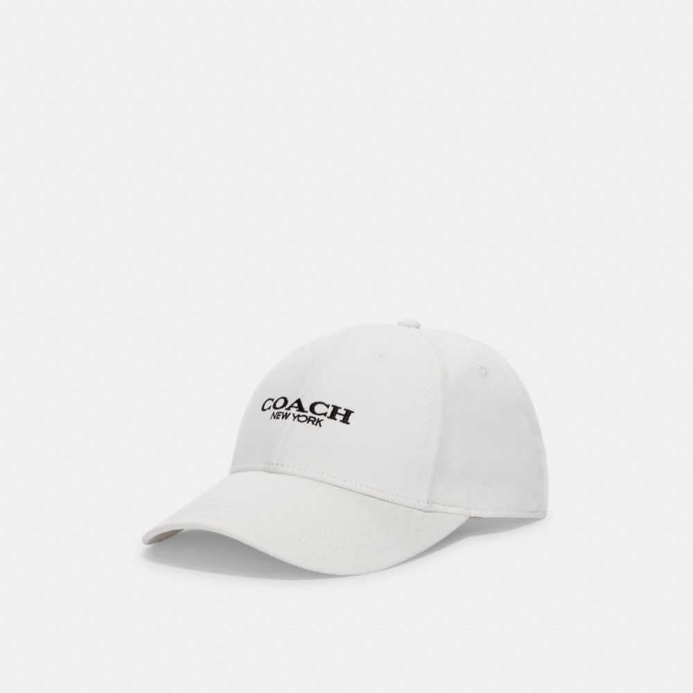 Coach Embroidered Baseball Hat Chalk