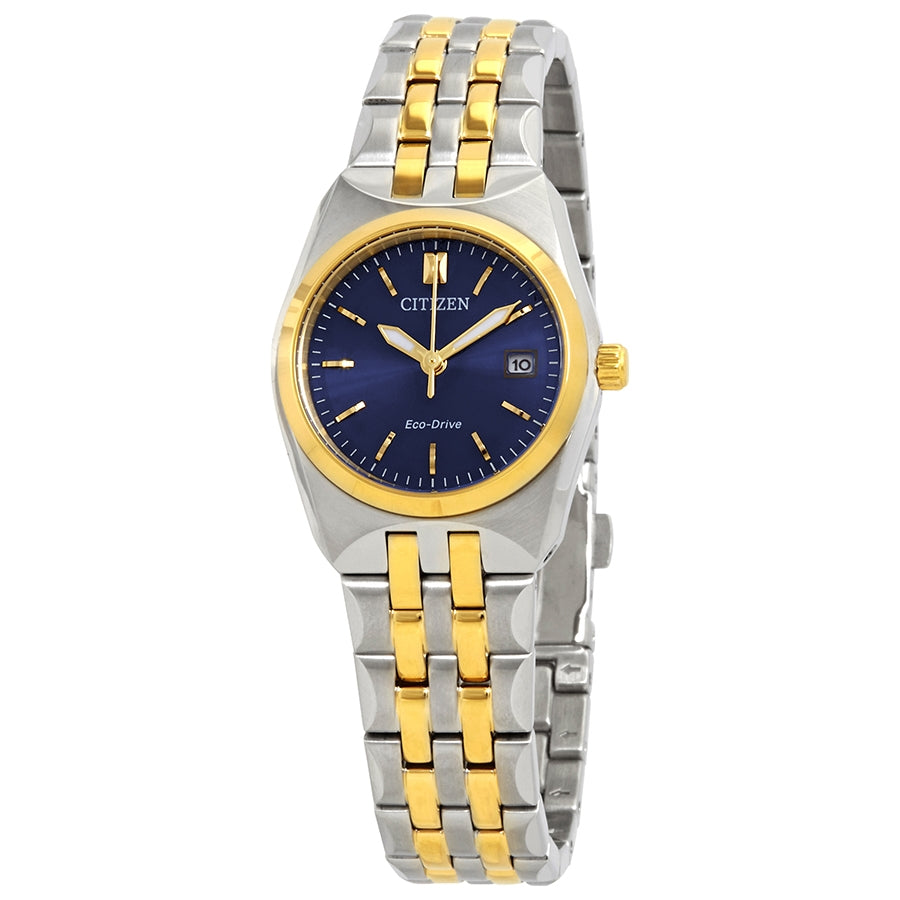 Citizen Corso Eco-Drive Blue Dial Two-Tone Women's Watch
