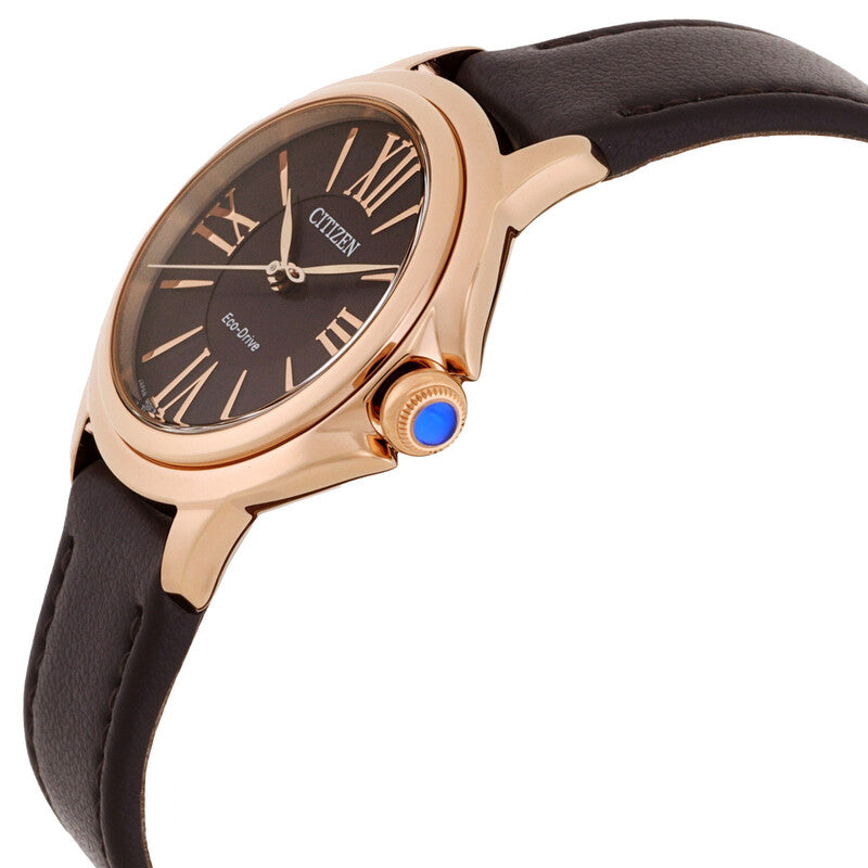 Citizen L Ceci Eco-Drive Brown Dial Women's Watch