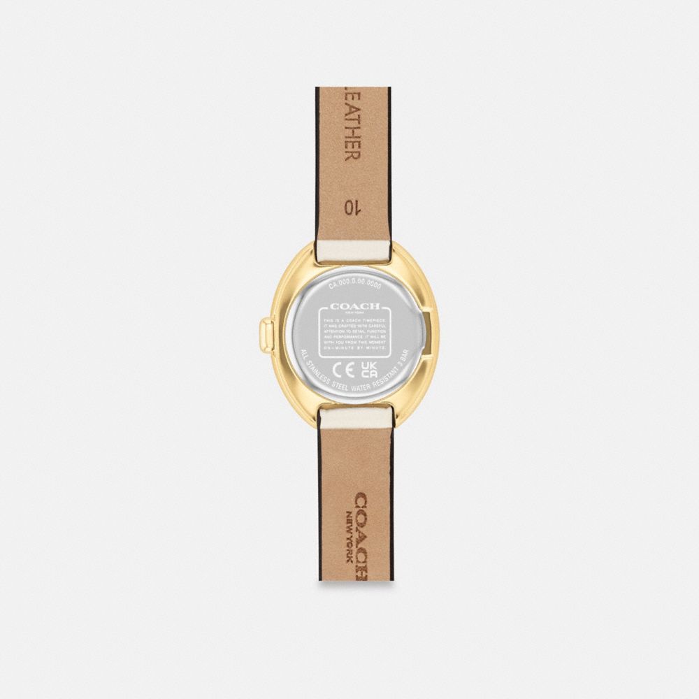 Coach Sammy Watch, 22 Mm Chalk