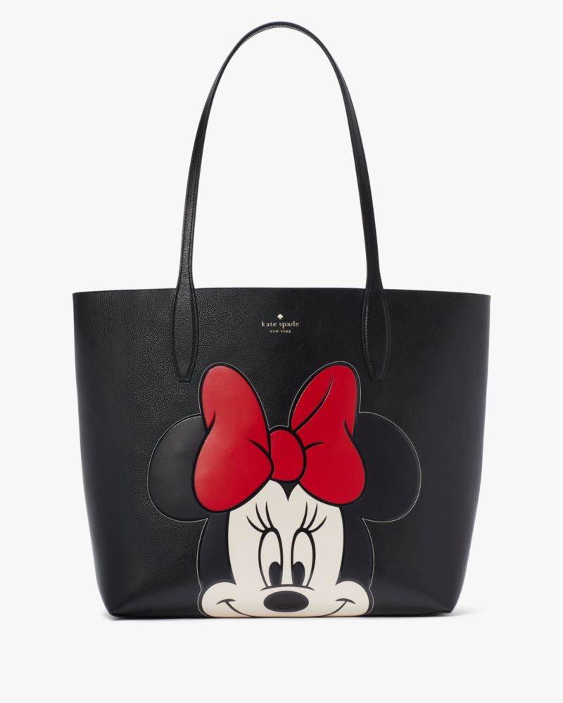 Kate Spade Disney X Kate Spade New York Reversible Minnie Large Tote Black Multi