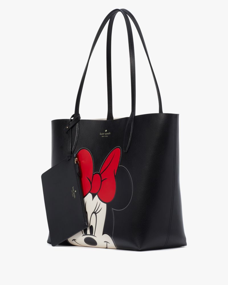 Kate Spade Disney X Kate Spade New York Reversible Minnie Large Tote Black Multi