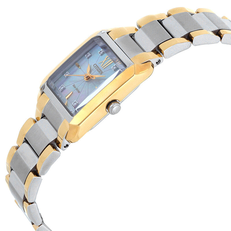 Citizen L Bianca White Mother Of Pearl Dial Women's Watch