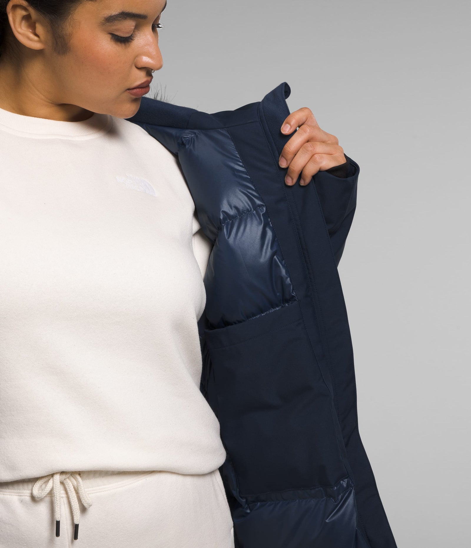 The North Face Women’s Plus Arctic Parka Summit Navy