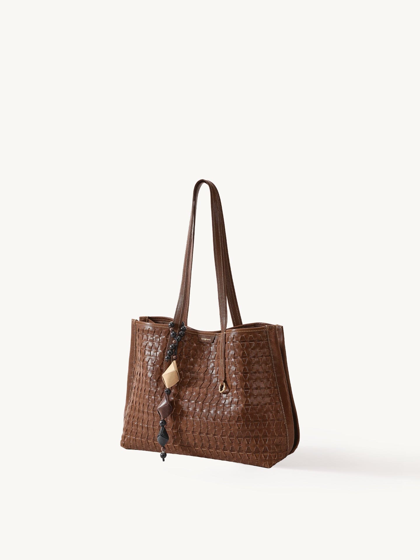 Songmont Medium Lattice Tote Sandal