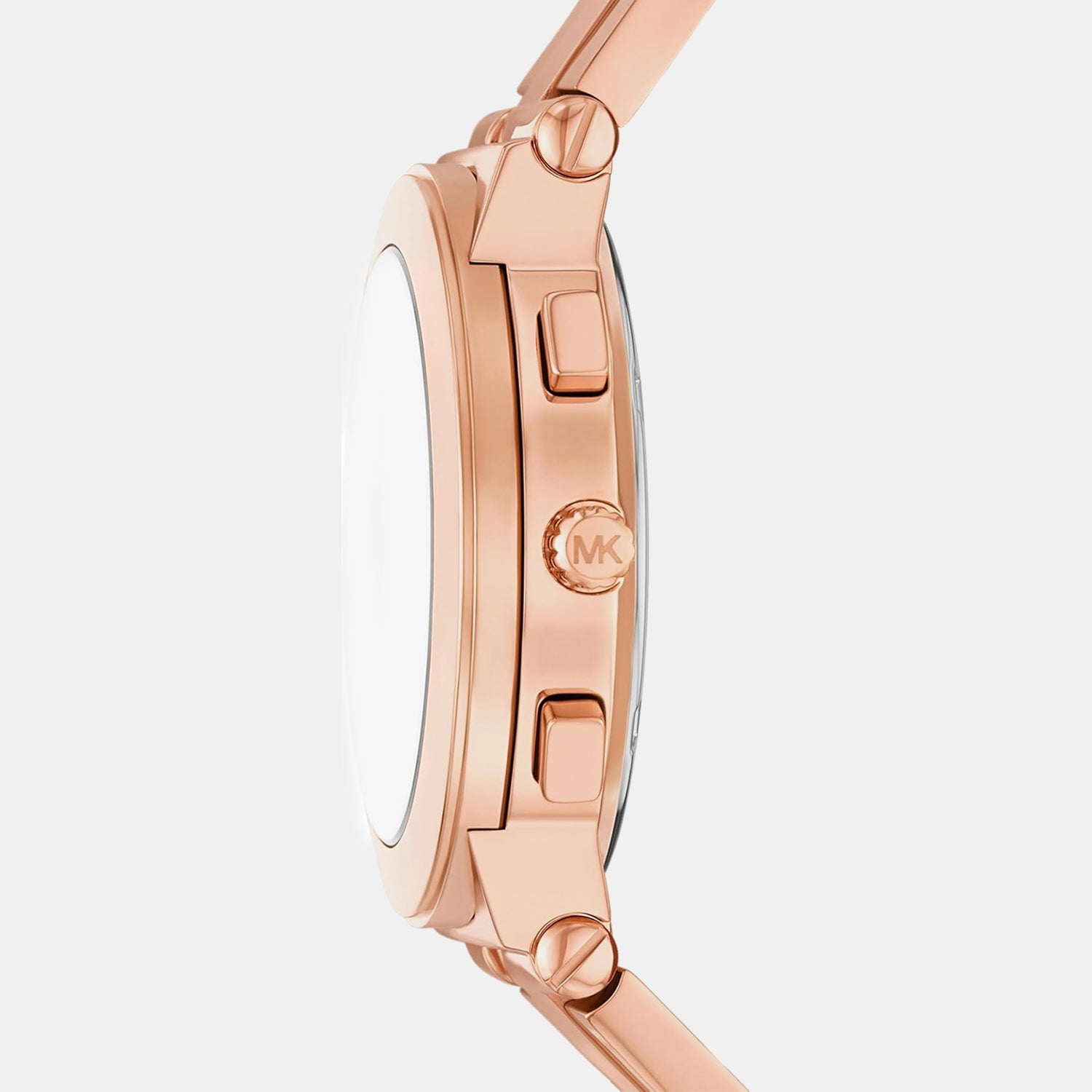 Michael Kors Billie Women Quartz Rose Gold Dial Chronograph Stainless Steel Watch Mk7604