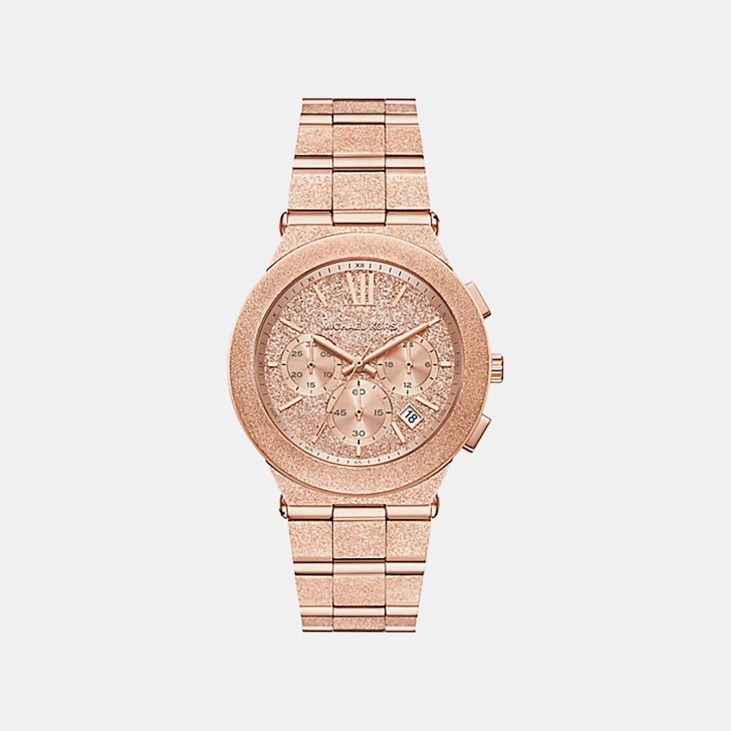 Michael Kors Billie Women Quartz Pink Dial Analog Stainless Steel Watch Mk7557