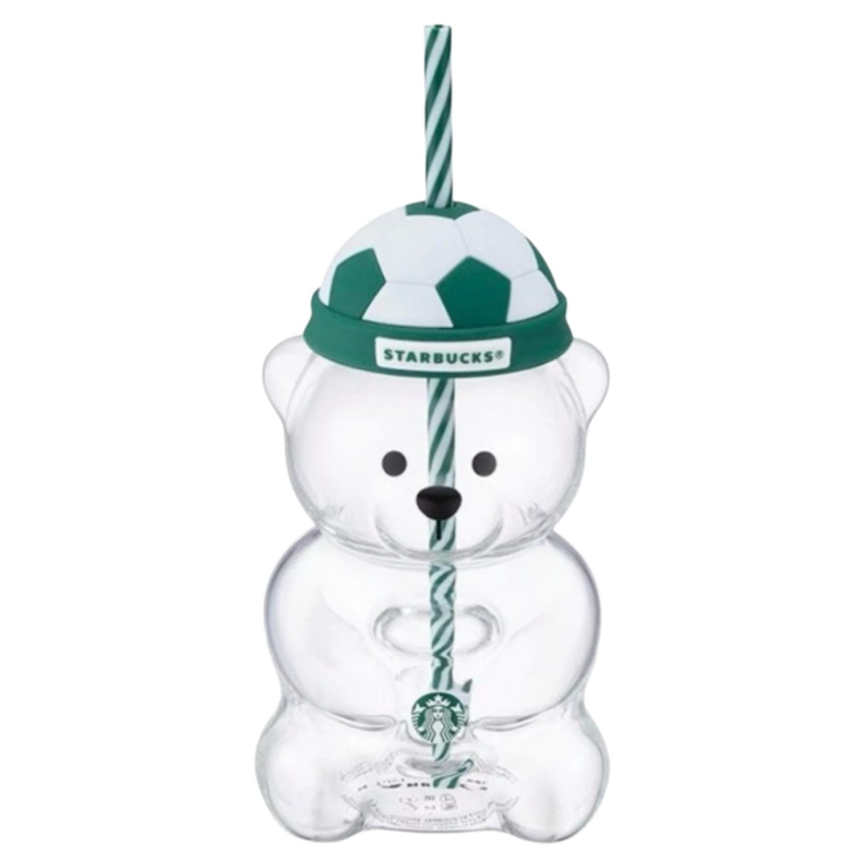 Starbucks Bear Bearista Football Tumbler Cup