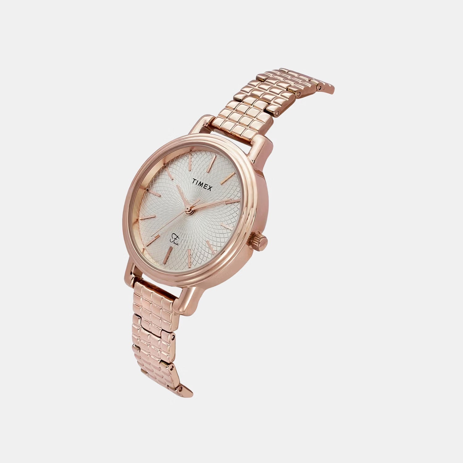 Timex Fria Women Quartz Dial Analog Brass Watch Twel23902