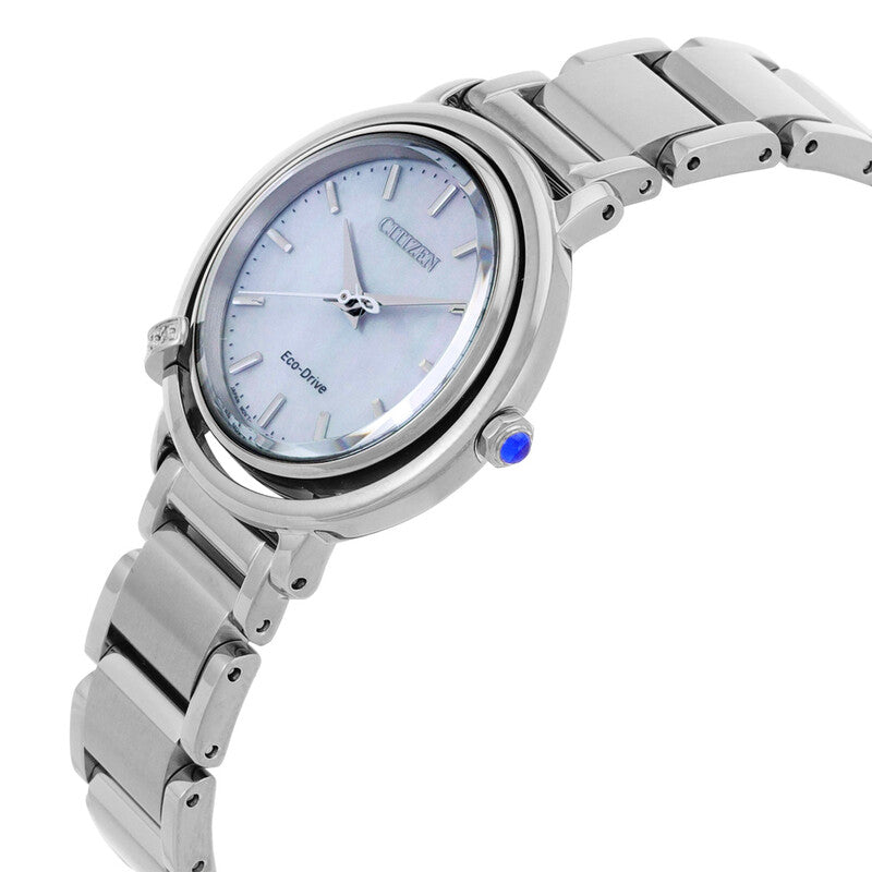 Citizen L Eco-Drive Mother Of Pearl Dial Women's Watch